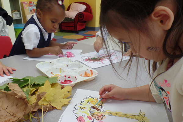 early childhood nature art
